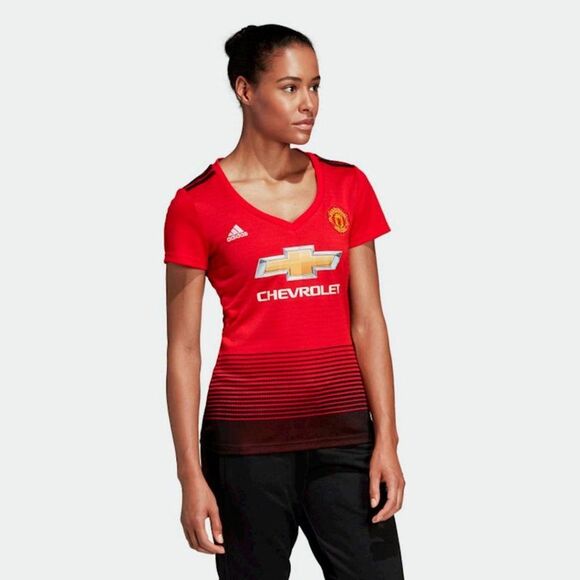 Adidas Newton Heath Manchester United, Chevrolet V-Neck Top - Picture 1 of 8